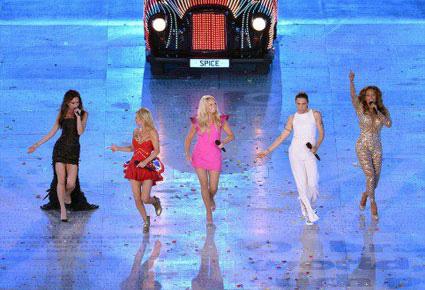  Spice Girls يجتمعن في ختام أولمبياد لندن